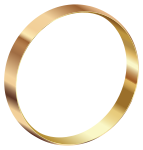 Gold Ring Standing